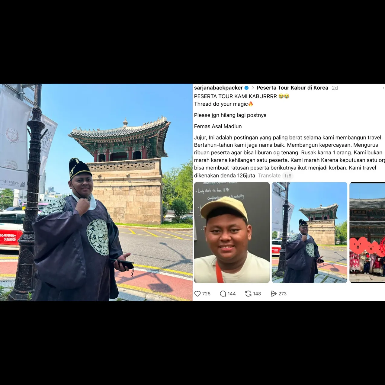 Patah hati pengusaha travel, 1 peserta kabur menghilang di Korea, reputasi agensi dan negara tercoreng