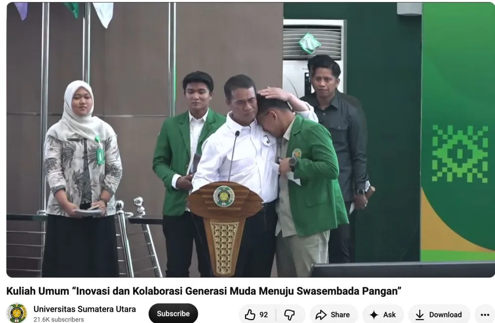 Mahasiswa USU Jualan Mochi Dapat Beasiswa Mentan Amran © 2026 Mahasiswa USU Jualan Mochi Dapat Beasiswa Mentan Amran © 2026