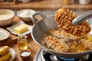 Pisang goreng tetap renyah meski tanpa baking soda, rahasianya ada di campuran adonan ini