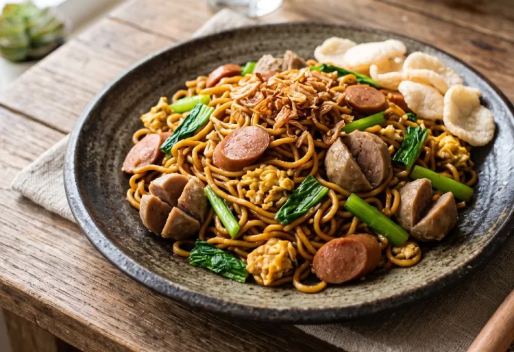 Males ribet tapi ingin makan enak? Yuk coba resep masakan mi goreng sosis bakso yang praktis dan murah