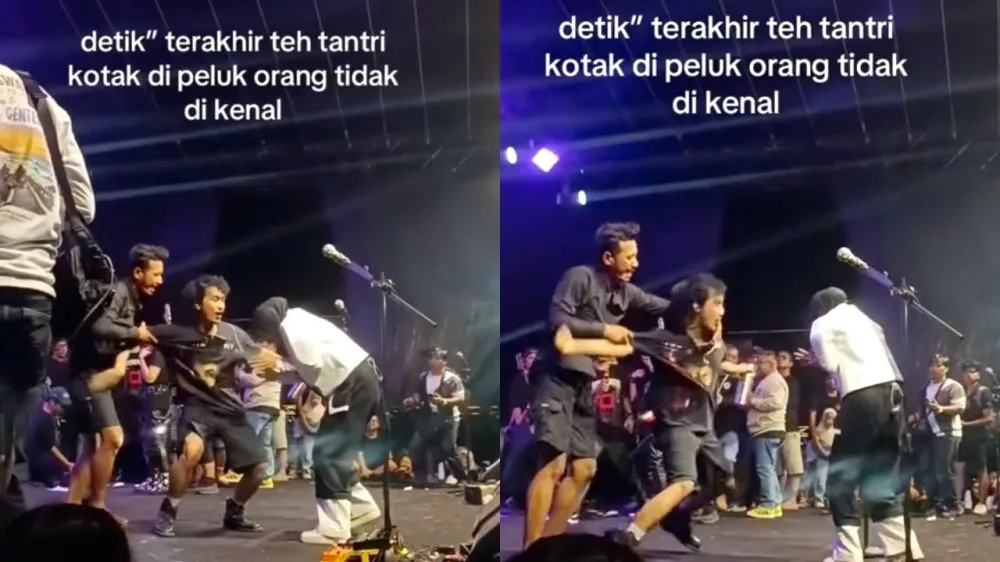 Tantri Kotak dipeluk penonton © 2026 