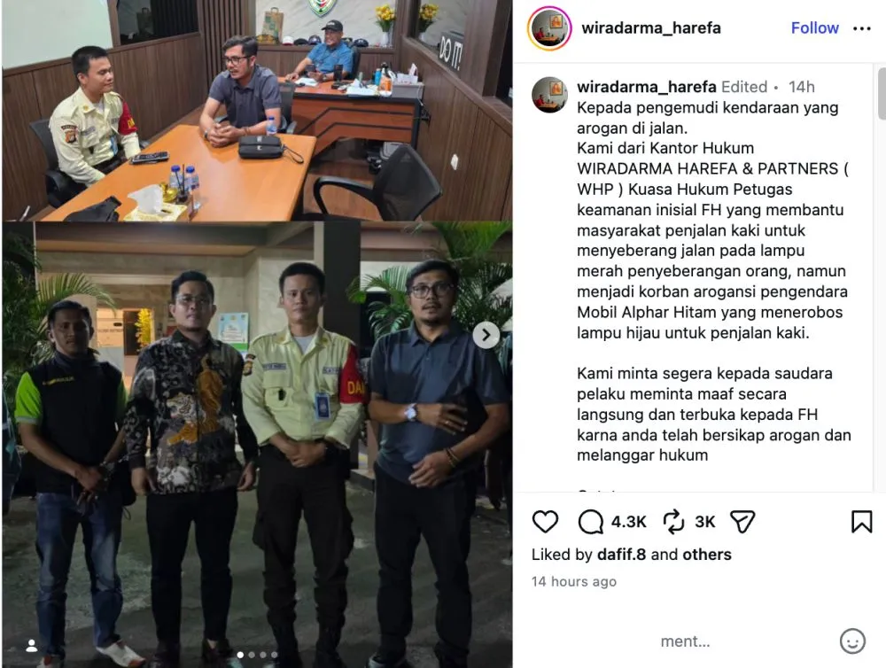 cekcok sopir Alphard satpam Bundaran HI © 2026 