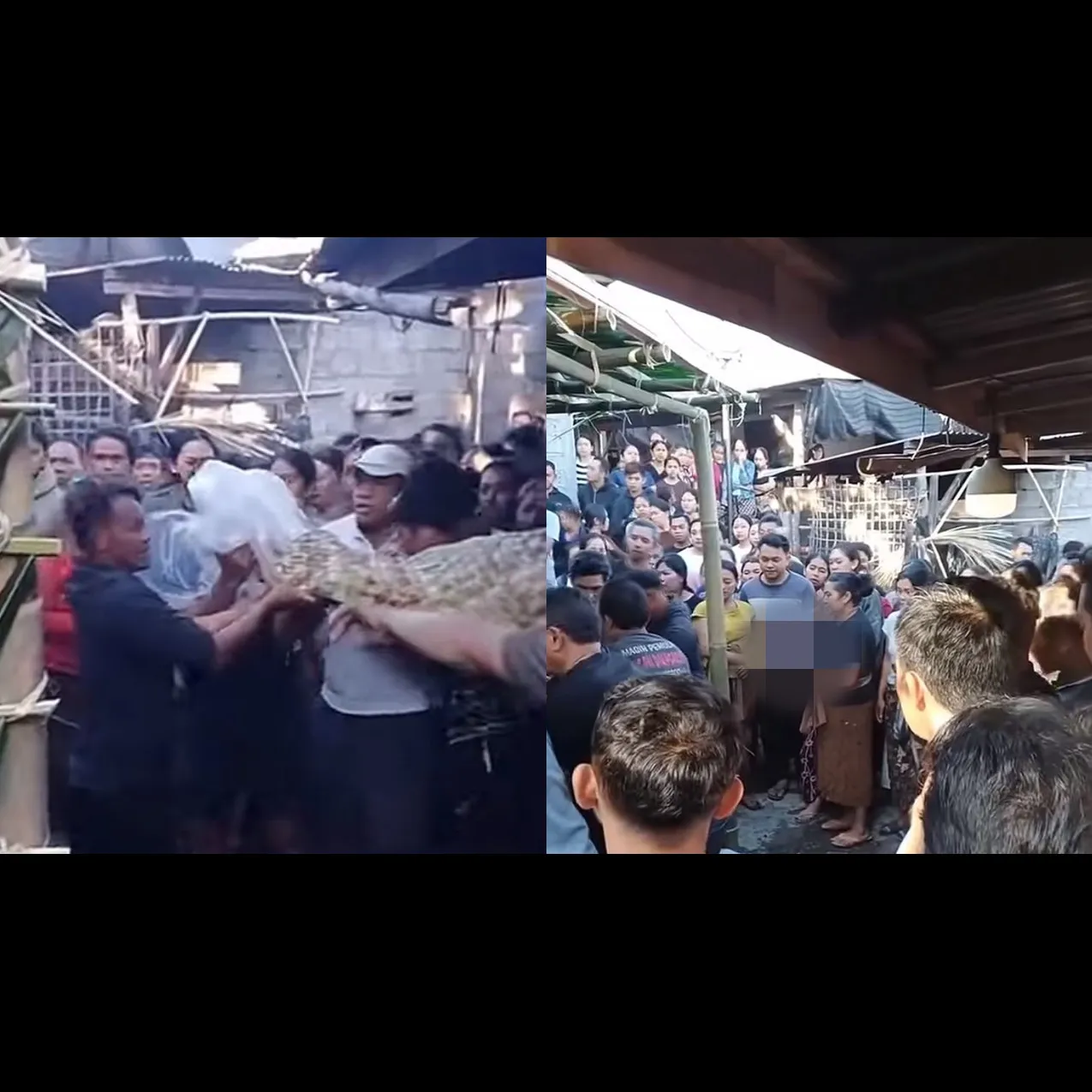 Kronologi pria diduga curi ayam tewas dikeroyok warga di Bali, motor ikut dibakar, anak terisak tangis