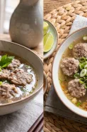 Resep bakso gepeng yang kenyal dengan kaldu gurih di rumah, ternyata gampang banget