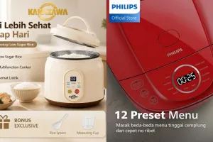 5 Rekomendasi rice cooker multifungsi terbaik dan awet untuk dapur, berkualitas serta hemat listrik