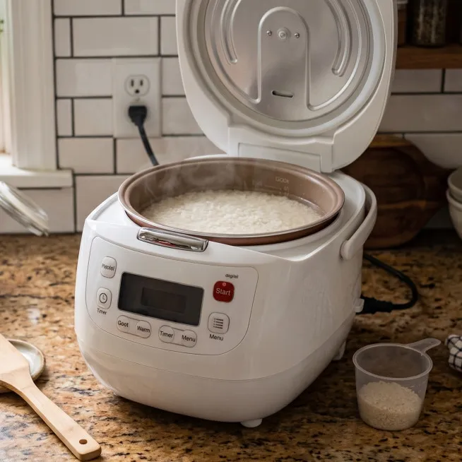 Nasi matang lebih lama dari biasanya? Ini penyebab dan cara membersihkan pemanas rice cooker