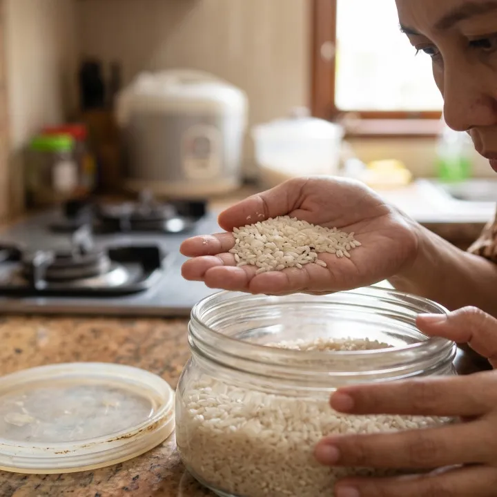 Beras mulai berbau apek sebelum dimasak, masih aman atau sebaiknya dibuang? Ini tanda yang perlu dicek