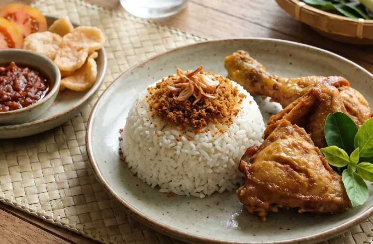 Cara membuat ayam goreng spesial pendamping nasi uduk yang empuk dan lezat, kuncinya cuma satu