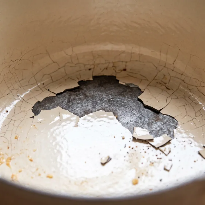 Panci enamel mulai terkelupas, masih aman dipakai? Begini cara menilainya