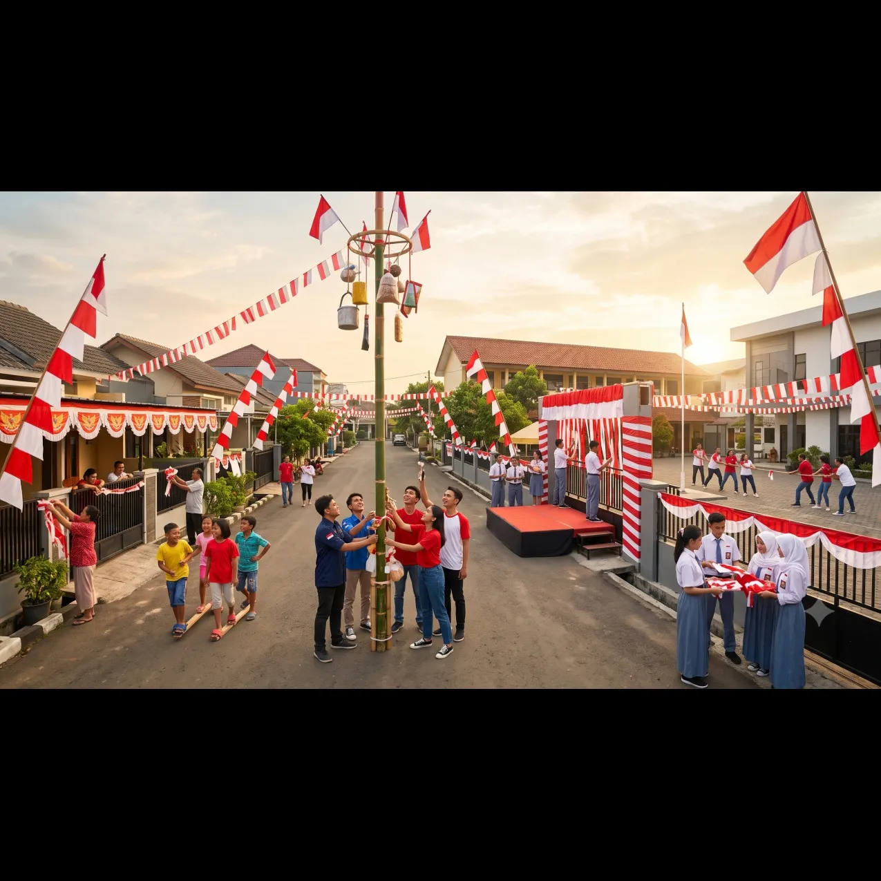 Contoh proposal kegiatan 17 Agustus 2026 tingkat karang taruna, OSIS, dan perkantoran