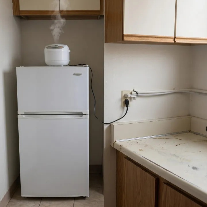Bolehkah rice cooker ditaruh di atas kulkas atau microwave? ini risiko dan aturan utamanya