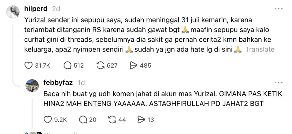 Yurizal pasien BPJS meninggal © 2026 
