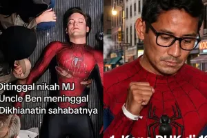 Sandiaga Uno bandingkan hidupnya dengan Peter Parker Spider-Man, curhat 3 kegagalan yang paling gong