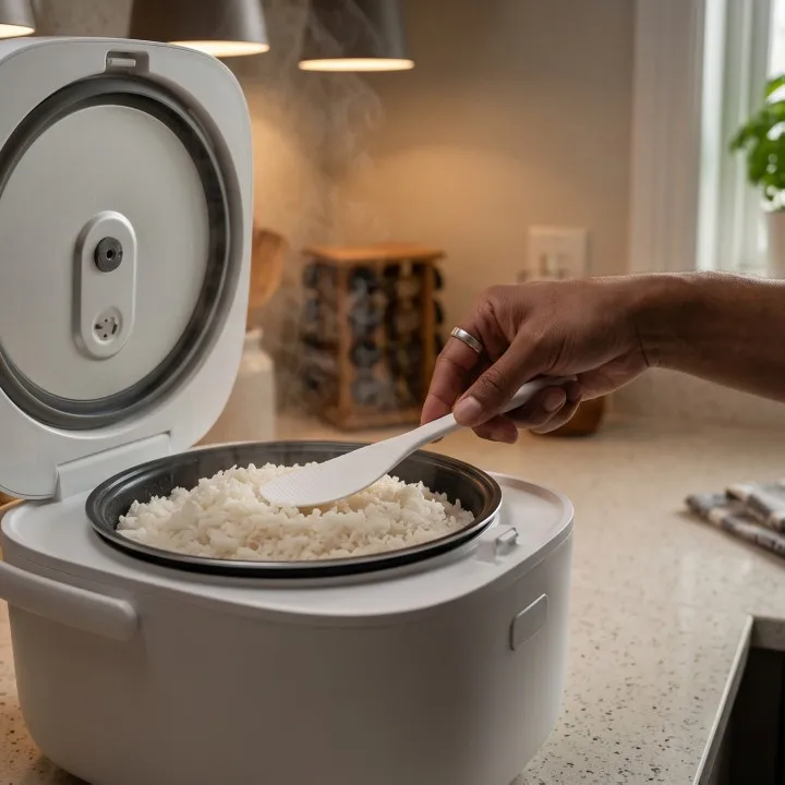 Nasi di rice cooker sudah matang tapi bagian atas keras, ternyata ini penyebabnya