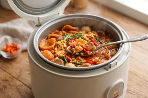 Cara membuat seblak pedas cuma pakai rice cooker, ini triknya agar tidak lembek dan kenyalnya dapat