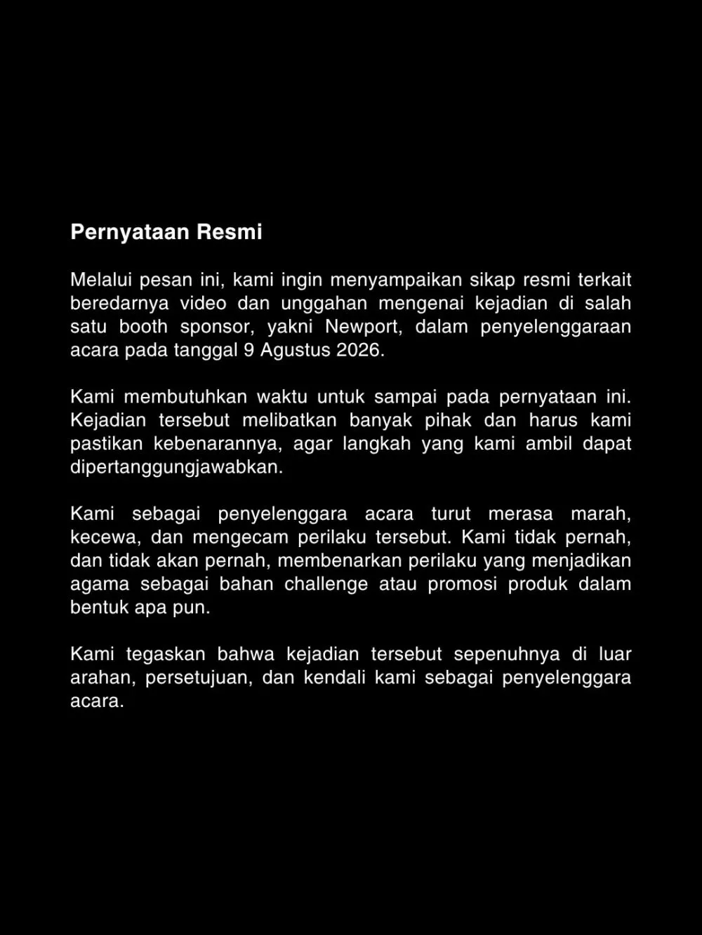 Kasus baca Alquran berhadiah miras © 2026