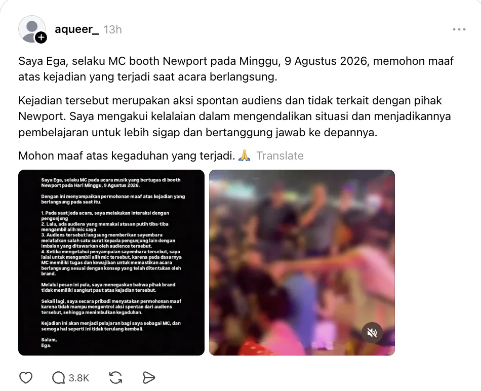 Kasus baca Alquran berhadiah miras © 2026