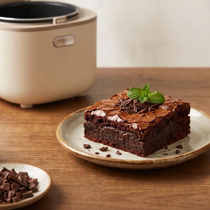 Cara membuat brownies legit dan nyoklat cuma pakai rice cooker, tanpa oven tetap lezat dan anti gagal