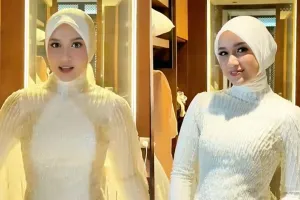 Dea Annisa ungkap alasan kenakan hijab saat pernikahan, terkait kenangan di masa depan