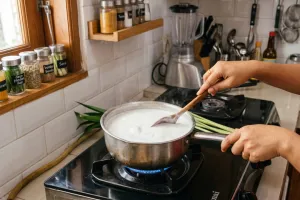 Cara menyimpan santan fresh agar awet hingga 10 hari dan tak mudah pecah