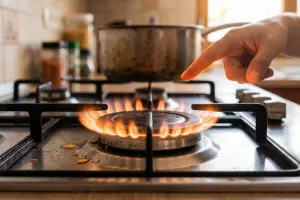 Api kompor gas tak lagi biru, berubah oranye atau merah? Cek penyebab dan cara mengatasinya