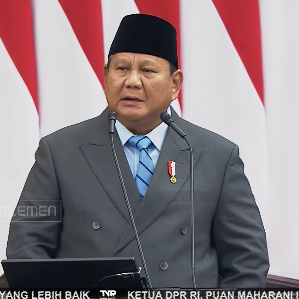 Sidang Tahunan MPR 2026: Prabowo cerita ada menteri yang pingsan dan operasi akibat kelelahan kerja