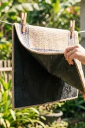 Keset dapur sudah dijemur tapi bagian bawah masih basah, ternyata ini penyebabnya