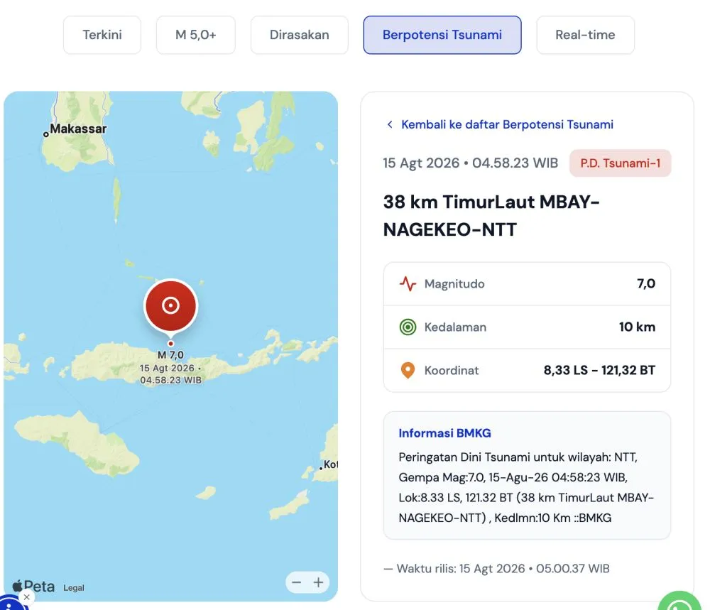 gempa NTT © 2026 