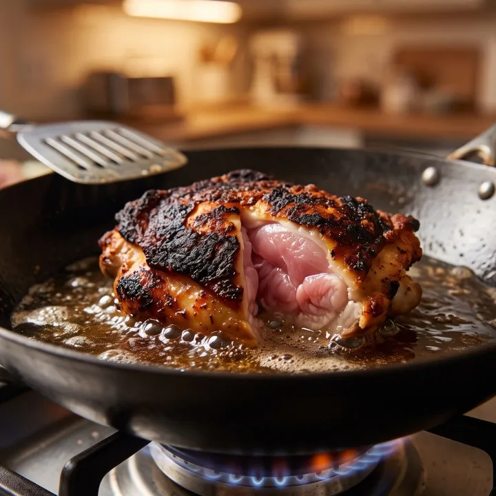 Cara masak ayam goreng bagian luar cepat gosong tapi dalamnya belum matang, atasi dengan cara ini