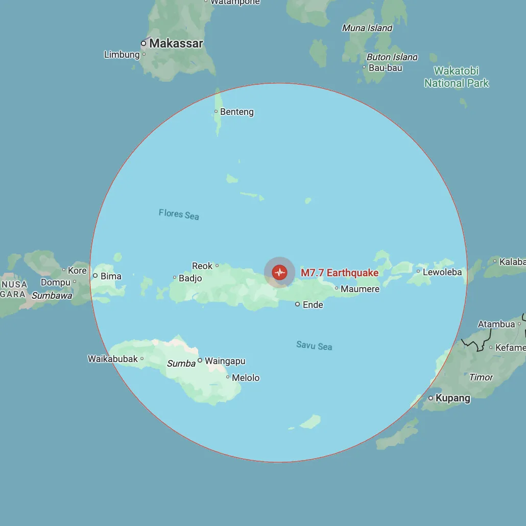 Gempa M 7,7 guncang NTT, kenali Sesar Naik Busur Belakang Flores yang jadi pemicu