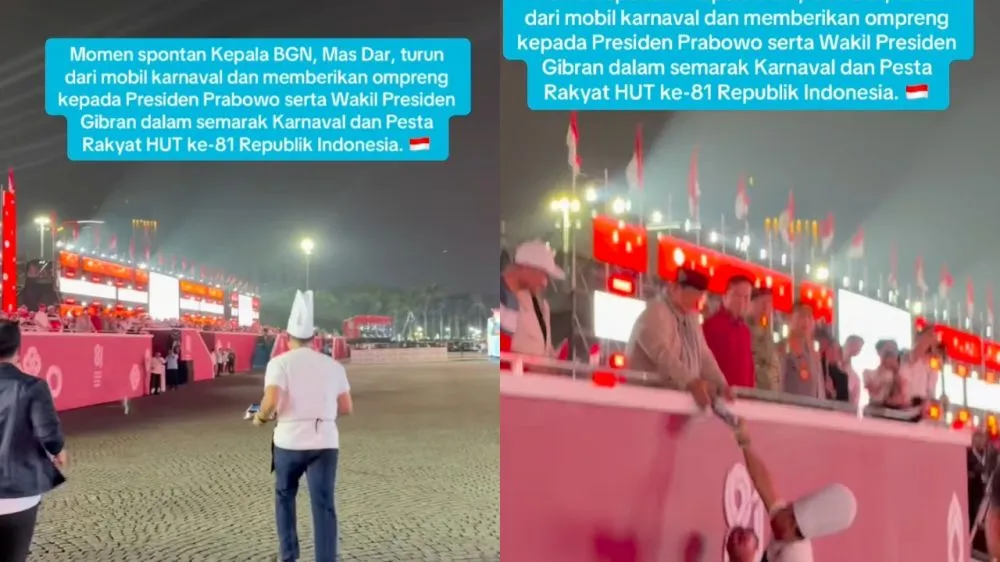 Sudaryono serahkan ompreng MBG ke Prabowo Gibran © 2026 Sudaryono serahkan ompreng MBG ke Prabowo Gibran © 2026