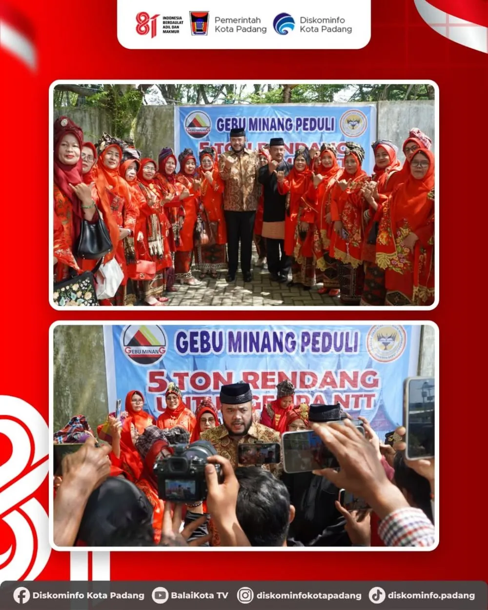 Sumbar kirim 5 ton rendang untuk NTT © 2026 Sumbar kirim 5 ton rendang untuk NTT © 2026