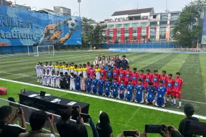 Diikuti 108 tim anak muda, BRI Youth Champions League 2026 latih talenta muda bersama Barca Academy