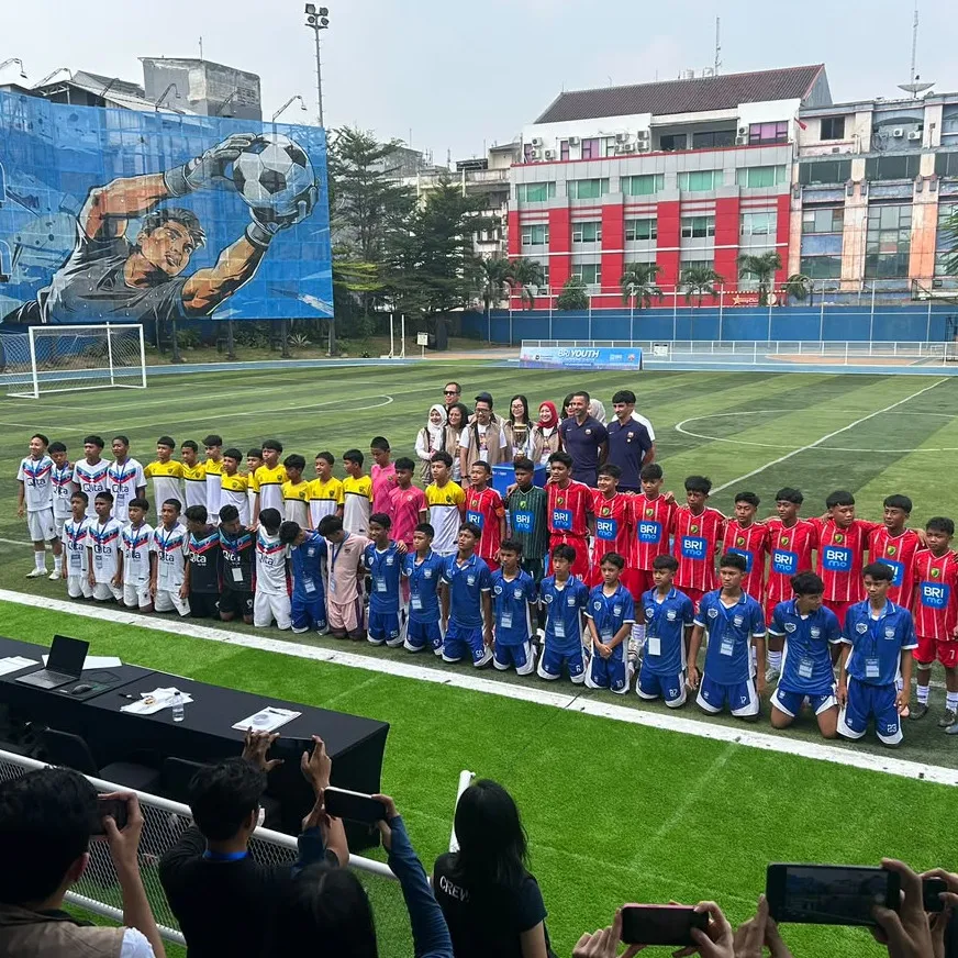 Diikuti 108 tim anak muda, BRI Youth Champions League 2026 latih talenta muda bersama Barca Academy
