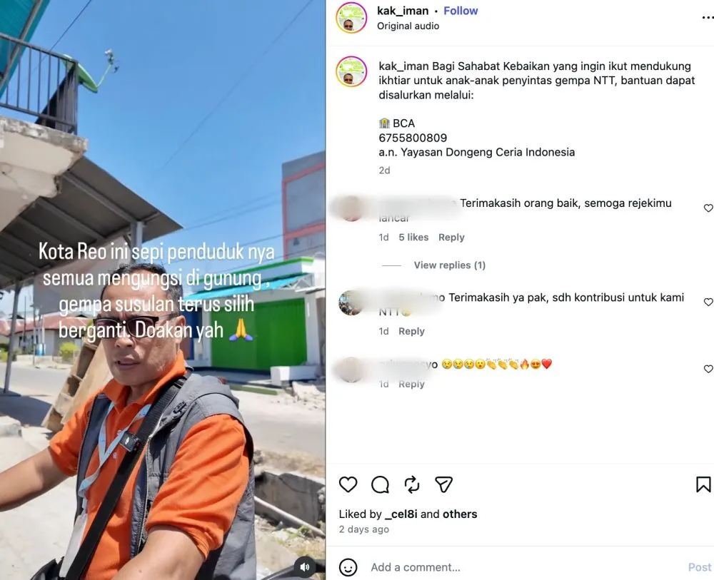 toko di Reo tetap buka pasca gempa NTT © 2026 