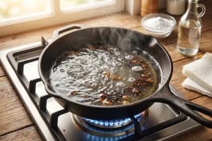 Cara mengatasi wajan lengket dan merontokkan kerak tanpa merusak lapisan
