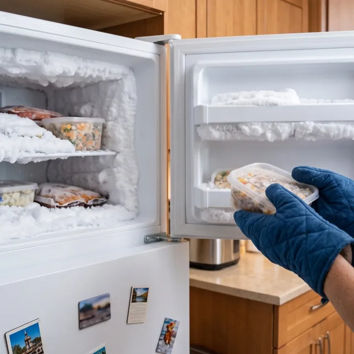 Bunga es freezer terlalu tebal, kapan harus dicairkan? Ini patokannya