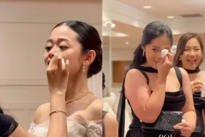 Gisela Cindy bagikan momen haru pernikahan di Kanada, Gracia Indri tak kuasa menahan tangis