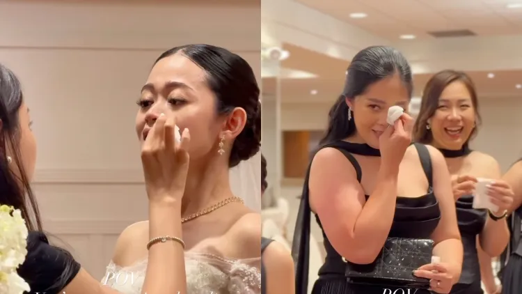Gisela Cindy bagikan momen haru pernikahan di Kanada, Gracia Indri tak kuasa menahan tangis