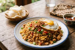 Cara mengolah sisa sambal yang nggak habis semalam, ini resep nasi goreng pedas yang enaknya nampol
