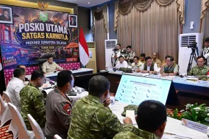 Prabowo dorong tepung ubi jadi bahan pemadam karhutla, minta diuji dan diproduksi skala besar