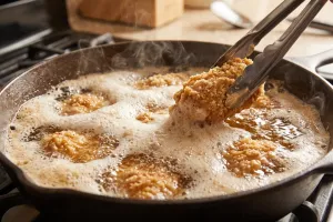 Kenapa ayam goreng mengeluarkan banyak busa saat digoreng? Ini penyebab yang perlu diketahui