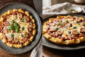 Cara olah roti tawar yang mau kaladuarsa jadi masakan lezat, yuk coba resep pizza teflon simpel ini