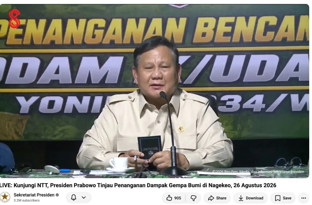 Prabowo kunjungi NTT © 2026 