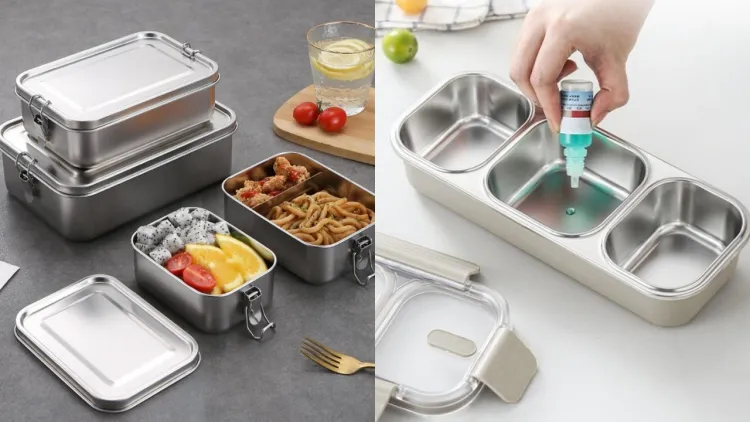 5 Rekomendasi kotak makan stainless steel anti tumpah reviewnya bagus dan harga di bawah Rp 200 ribu