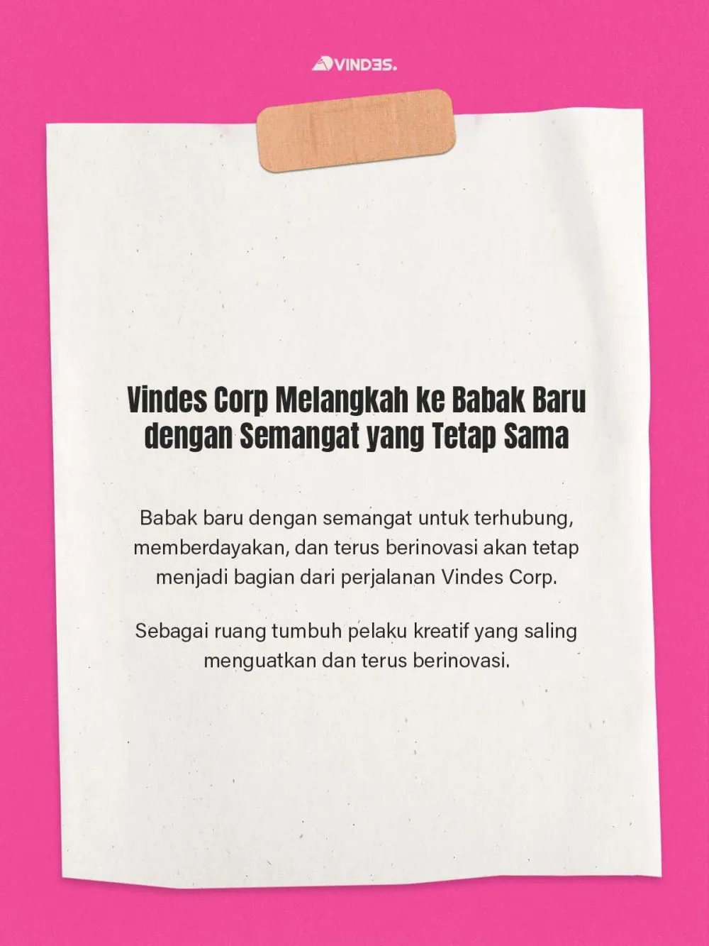 Desta keluar Vindes Corp © 2026 Desta keluar Vindes Corp © 2026