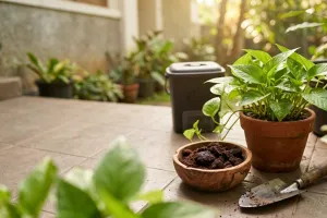 3 Cara membuat pupuk dari ampas kopi, pilih sesuai kebutuhan tanaman