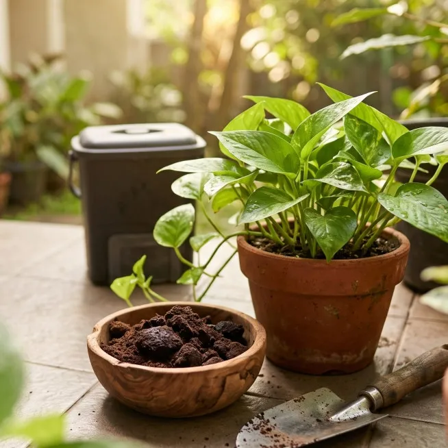 3 Cara membuat pupuk dari ampas kopi, pilih sesuai kebutuhan tanaman