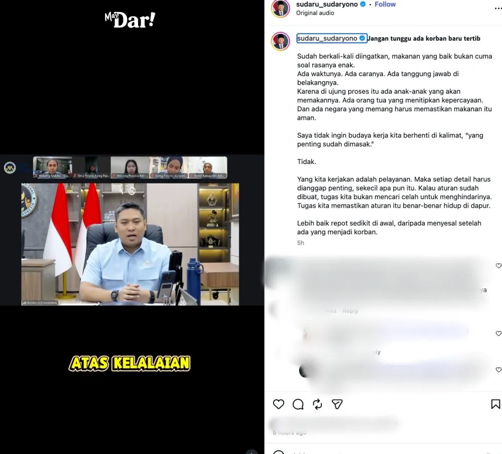 Kronologi keracunan MBG Sidoarjo versi BGN © 2026 Kronologi keracunan MBG Sidoarjo versi BGN © 2026