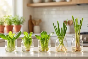 5 Sayuran yang bisa ditanam lagi dari sisa dapur pakai air, jangan langsung buang bonggolnya
